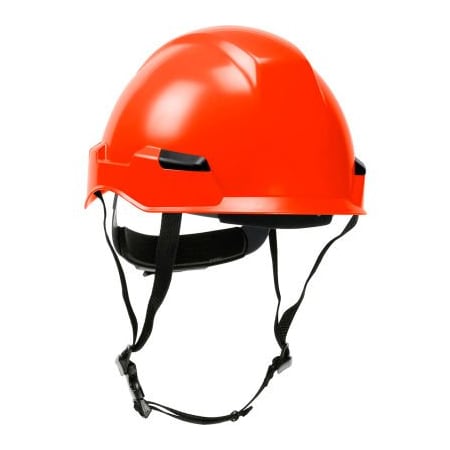 Dynamic Rocky Industrial Climbing Helmet - ANSI Type II, Class E Electrical, Wheel Ratchet, Orange - View #7